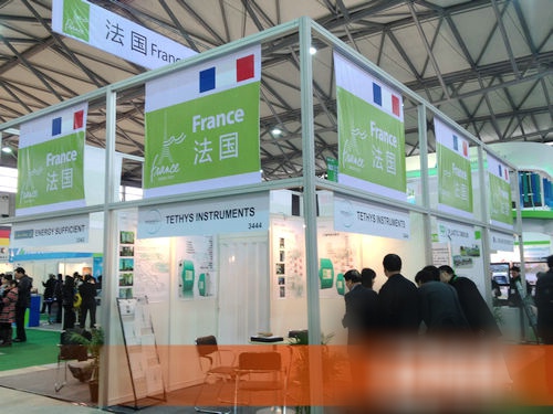 十家法國企業參加2014年5月20日至22日上海舉行的中國最大環境展覽會